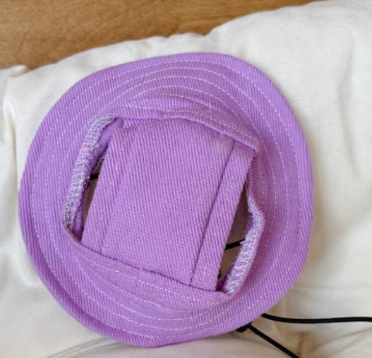 HKM-230995 Dog Ears Exposed Comfortable Breathable Sun Hat in Various Colors and Sizes