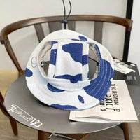 HKM-230995 Dog Ears Exposed Comfortable Breathable Sun Hat in Various Colors and Sizes