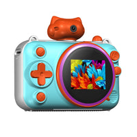 HKM-231059 Vibrant 20-Inch Colorful Cartoon Digital Printing Camera for Kids - Available in Lake Blue, Pink, and Green