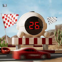 HKM-231123 Kids Interactive 3D Racing Game Console with Music Steering Wheel - Educational Toy for Ages 2 and Up