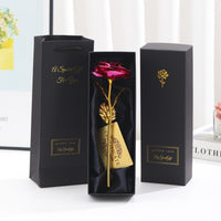 HKM-231571 Gold Foil Rose - Creative Gift for Holidays and Special Occasions in Various Colors