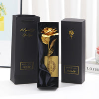 HKM-231571 Gold Foil Rose - Creative Gift for Holidays and Special Occasions in Various Colors
