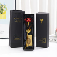 HKM-231571 Gold Foil Rose - Creative Gift for Holidays and Special Occasions in Various Colors