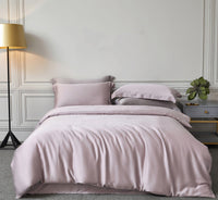 HKM-231635 Double-sided Fine Tencel Bed Set in Various Modern Colors with Smooth Finish