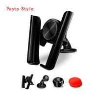 HKM-231699 Universal Automatic Clamping Car Phone Holder for Air Vents and Dashboard