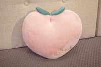 HKM-231763 Fruit Plush Toy Peach Cushion with Blanket - Soft PP Cotton Filling, 40x35cm Pillow Size