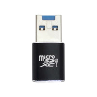 HKM-231827 USB 3.0 Mini T-Flash Micro SD Card Reader for Mobile Phones - Black
