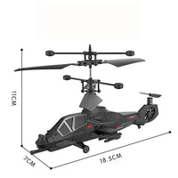 HKM-231891 Military Style Remote Control Helicopter 3.5CH for Indoor and Outdoor Use, Perfect for Ages 8 and Above