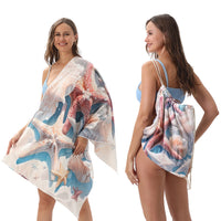 HKM-231891 Versatile Microfiber Beach Towel and Bag Storage - Multiple Colors Available