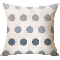 HKM-232019 Geometric Abstract Linen Pillowcase - Nordic Style Cushion Cover