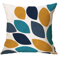 HKM-232019 Geometric Abstract Linen Pillowcase - Nordic Style Cushion Cover