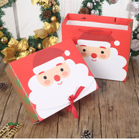 HKM-232083 Christmas Gift Tote Bags and Boxes in Red and Green - Large and Small Sizes Available