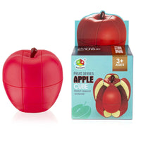 HKM-232211 Apple Magic Cube 3x3 Puzzle Toy for Kids - Engaging Fun for All Ages