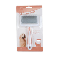 HKM-232403 Dog Grooming Comb in Pink, Green, and Purple - Unraveling Knots with Durable Plastic