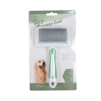 HKM-232403 Dog Grooming Comb in Pink, Green, and Purple - Unraveling Knots with Durable Plastic