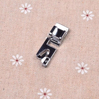 HKM-232467 Stainless Steel Multi-Function Sewing Machine Zigzag Seam Crimping Foot, 3mm Width