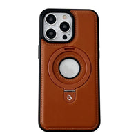 HKM-232723 Magnetic Drop-Resistant Leather Phone Case for iPhone 11 Pro, 12 Pro Max, 13 Pro, 14 Pro Max in Various Colors