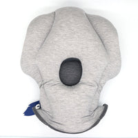 HKM-232915 Portable Travel Pillow Head Cover for Comfortable Sleep - Blue and Black Options