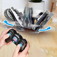 HKM-233043 360° Rotating Remote Control Drift Stunt Car with LED Lights for Ages 6 and Up - 2.4GHz Deformation Vehicle