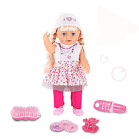 HKM-233427 Reborn Baby Doll Kit - Soft Silicone Mold for DIY Crafting, Educational and Play Fun for Ages 2-7