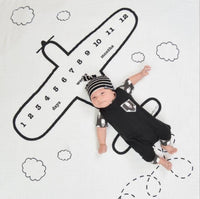 HKM-233427 Soft Baby Photo Blanket for Adorable Memories - 100 x 100 CM Photo Props