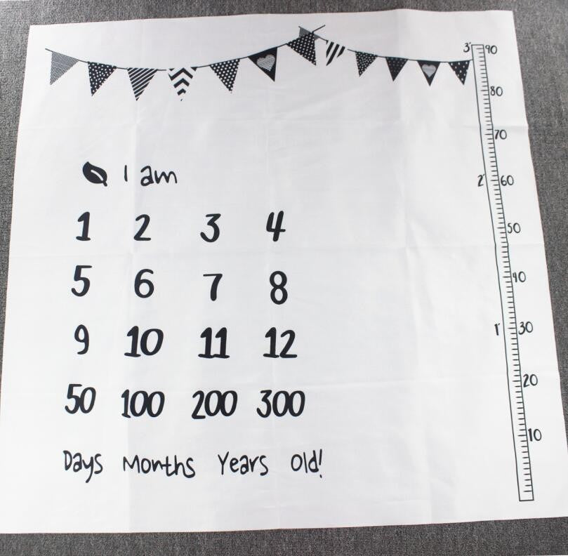 KTX-233427 Soft Baby Photo Blanket for Adorable Memories - 100 x 100 CM Photo Props