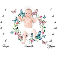 HKM-233427 Soft Baby Photo Blanket for Adorable Memories - 100 x 100 CM Photo Props
