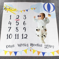 HKM-233427 Soft Baby Photo Blanket for Adorable Memories - 100 x 100 CM Photo Props