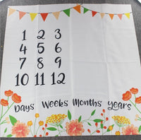 HKM-233427 Soft Baby Photo Blanket for Adorable Memories - 100 x 100 CM Photo Props