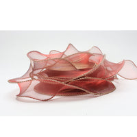HKM-233555 Phnom Penh Fishtail Flowers 4cm Yarn Packaging Ribbon in Various Colors