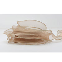 HKM-233555 Phnom Penh Fishtail Flowers 4cm Yarn Packaging Ribbon in Various Colors