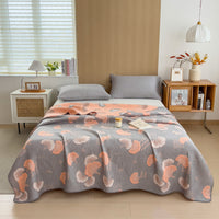 HKM-233619 Cotton Three-Layer Quilt and Blanket in Multiple Sizes for Modern Homes