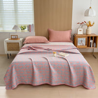 HKM-233619 Cotton Three-Layer Quilt and Blanket in Multiple Sizes for Modern Homes