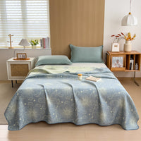 HKM-233619 Cotton Three-Layer Quilt and Blanket in Multiple Sizes for Modern Homes