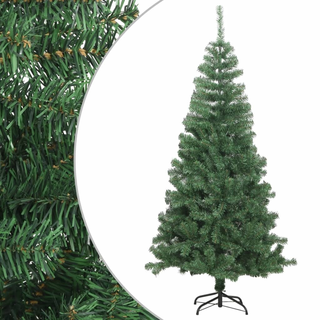 HKM-233747 150 cm Artificial Christmas Tree with Stand, 380 Branch Tips for Indoor Decoration