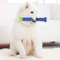 HKM-233811 Blue Green Pet Molar Tooth Cleaning Stick - Dog Toothbrush Toy for Dental Care
