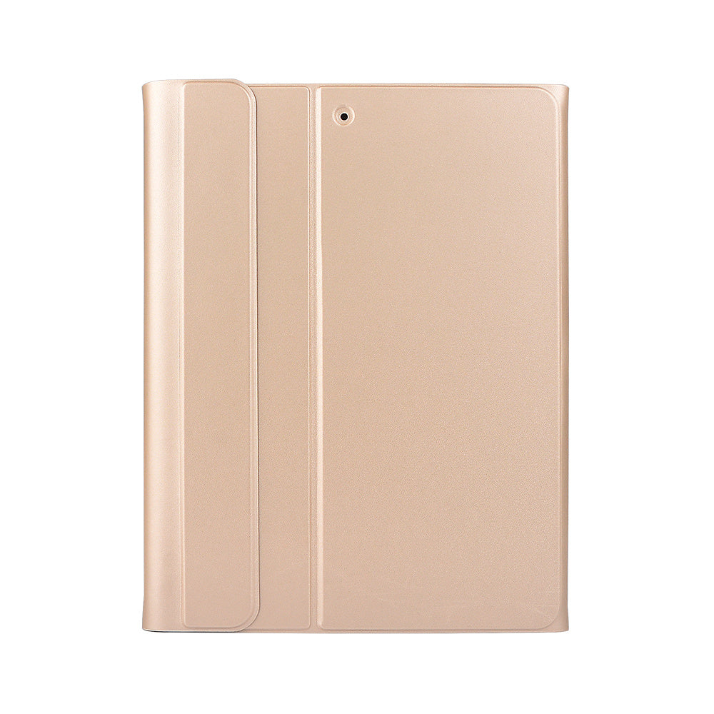 HKM-233875 Bluetooth Keyboard Holster for Apple 2018 iPad Pro 12.9 with Multimedia Function and PU Leather Design