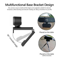 HKM-234131 1080P USB Conference Video Webcam with 2MP Resolution