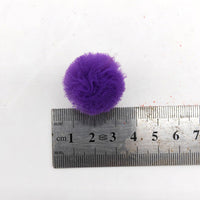 HKM-234387 Cute Pet Mesh Ball Rubber Band Head Flower