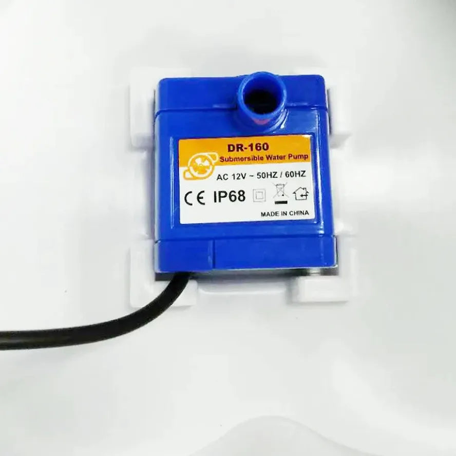 KTX-234387 Stainless Steel Automatic Cat Water Fountain - 3.2L/7L Wireless Sensing Pet Dispenser