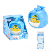 HKM-234579 Happy Fun Bubble Machine Camera for Kids with Light and Music - Perfect Outdoor Party Toy