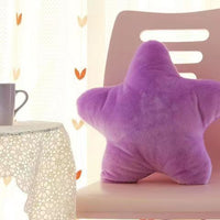 HKM-234899 Cartoon Star Pattern Pillow for Youth - Super Soft Plush, Available in Multiple Colors