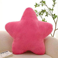 HKM-234899 Cartoon Star Pattern Pillow for Youth - Super Soft Plush, Available in Multiple Colors