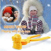 HKM-235027 Outdoor Snowball Maker Toy for Kids - Winter Fun Clip Mold - Age 2 and Up