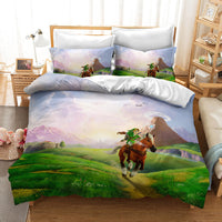 HKM-235091 Zelda Themed Bedding Set in 2 or 3 Piece Options, Multiple Sizes Available
