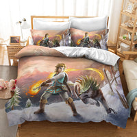 HKM-235091 Zelda Themed Bedding Set in 2 or 3 Piece Options, Multiple Sizes Available