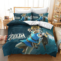 HKM-235091 Zelda Themed Bedding Set in 2 or 3 Piece Options, Multiple Sizes Available