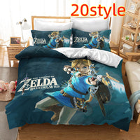 HKM-235091 Zelda Themed Bedding Set in 2 or 3 Piece Options, Multiple Sizes Available