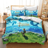 HKM-235091 Zelda Themed Bedding Set in 2 or 3 Piece Options, Multiple Sizes Available