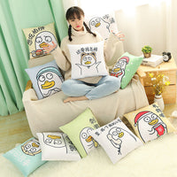 HKM-235219 Cute Plush Duck Pillow - Soft PP Cotton Filling, Short Plush Surface